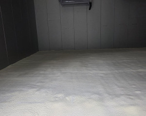 폴리우레탄폼 바닥 단열 <br> 아산 냉장…