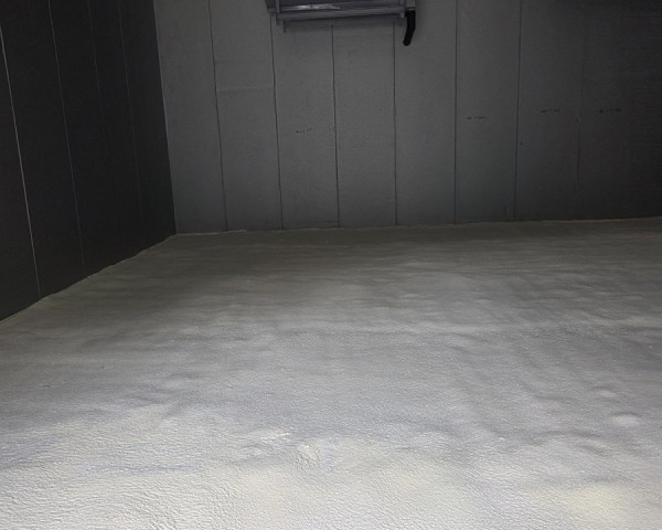 폴리우레탄폼 바닥 단열 <br> 아산 냉장…